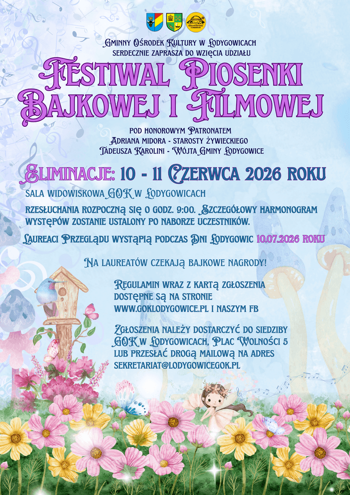 🎤 Festiwal Piosenki Bajkowej i Filmowej - eliminacje