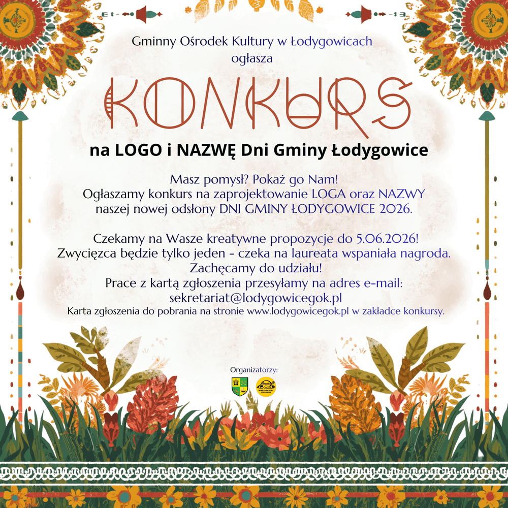 🌟 Stwórz logo i nazwę Dni Gminy Łodygowice!