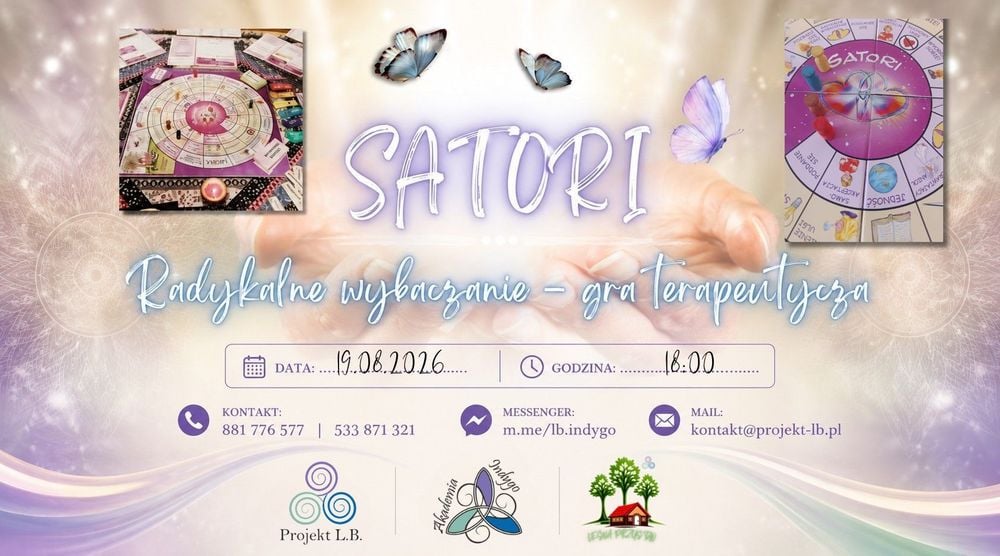🦋 Satori – gra terapeutyczna radykalnego wybaczania