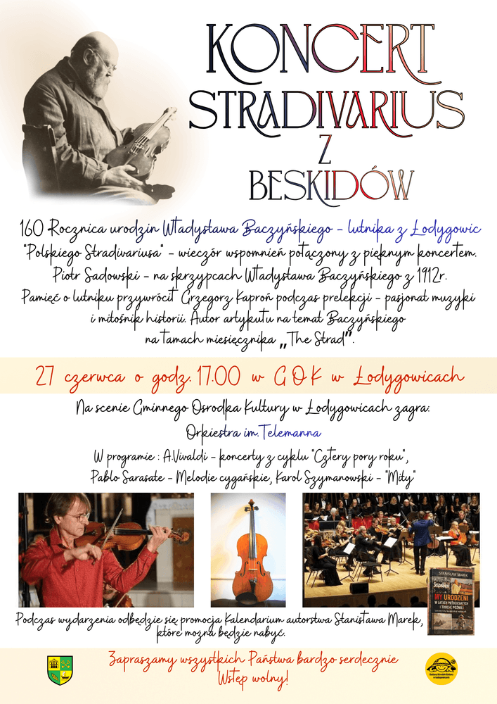 🎻 Koncert Stradivarius z Beskidów – muzyczna podróż przez historię