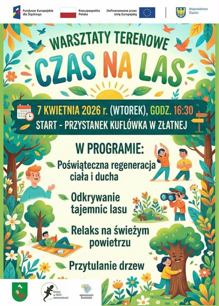 Warsztaty terenowe „Czas na las” 🌿