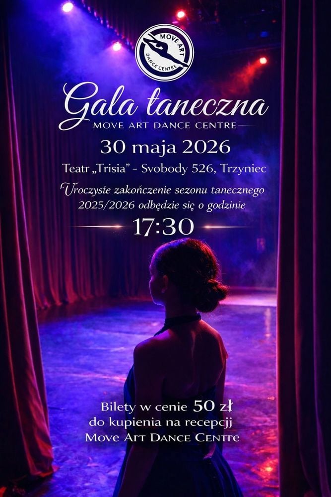 Gala Taneczna Move Art Dance Centre 2025/2026 w Trzyńcu