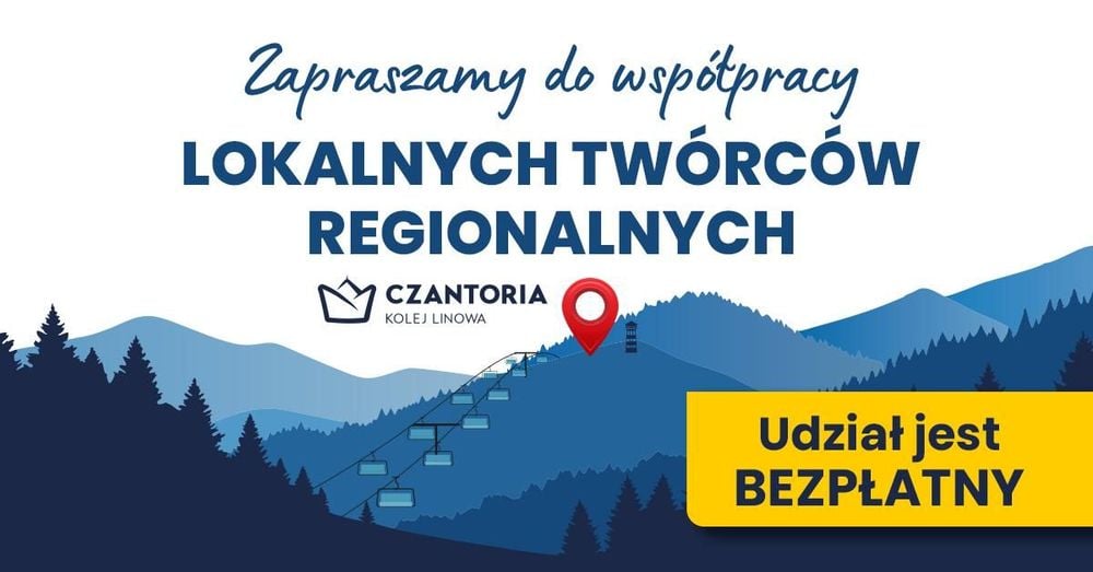 Kiermasz Produktów Regionalnych na Czantorii 4 czerwca 2026