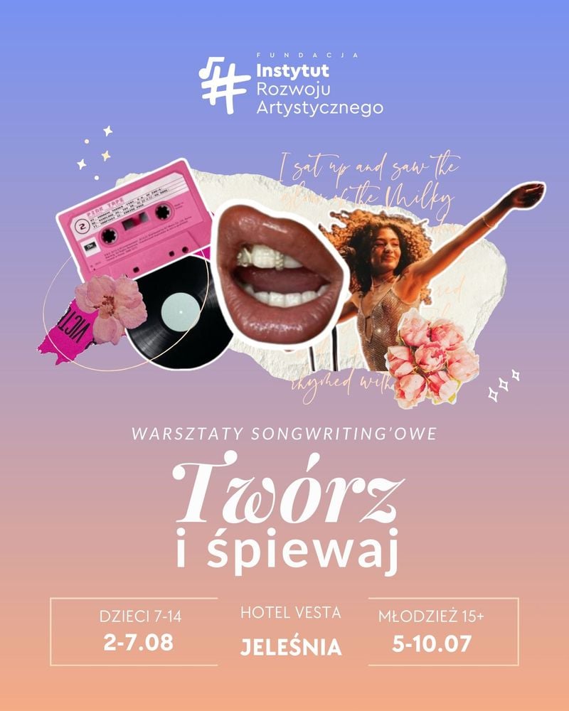 Letnie Warsztaty Tworzenia i Śpiewania Piosenek w Jeleśni 2026
