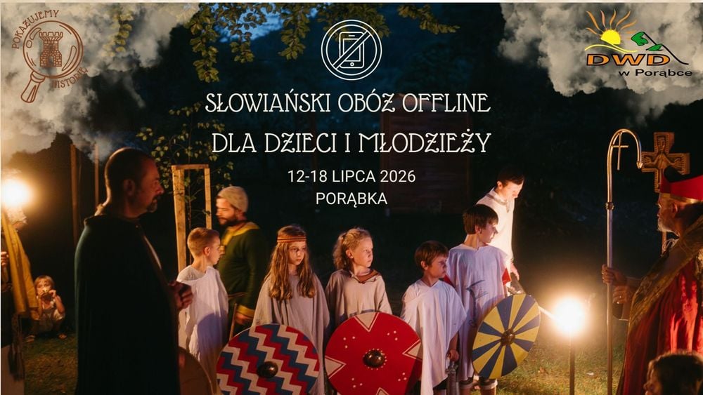 Słowiański obóz przygodowy dla dzieci i młodzieży w Porąbce