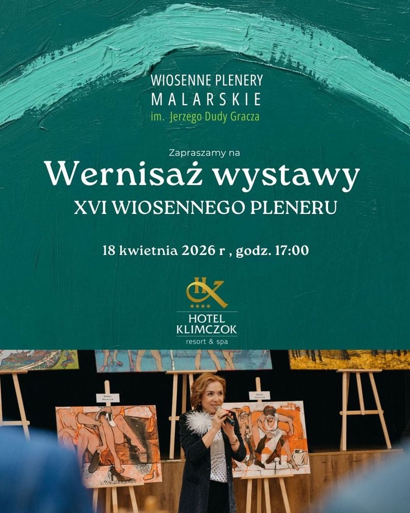 Wernisaż prac XVI Wiosennego Pleneru im. Jerzego Dudy Gracza w Szczyrku