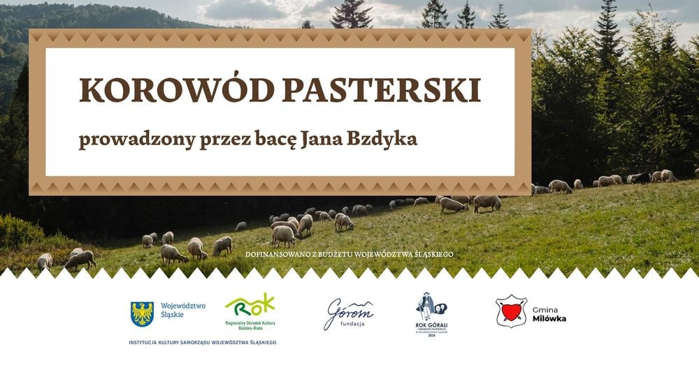 Korowód Pasterski z bacą Janem Bzdykiem w Beskidach
