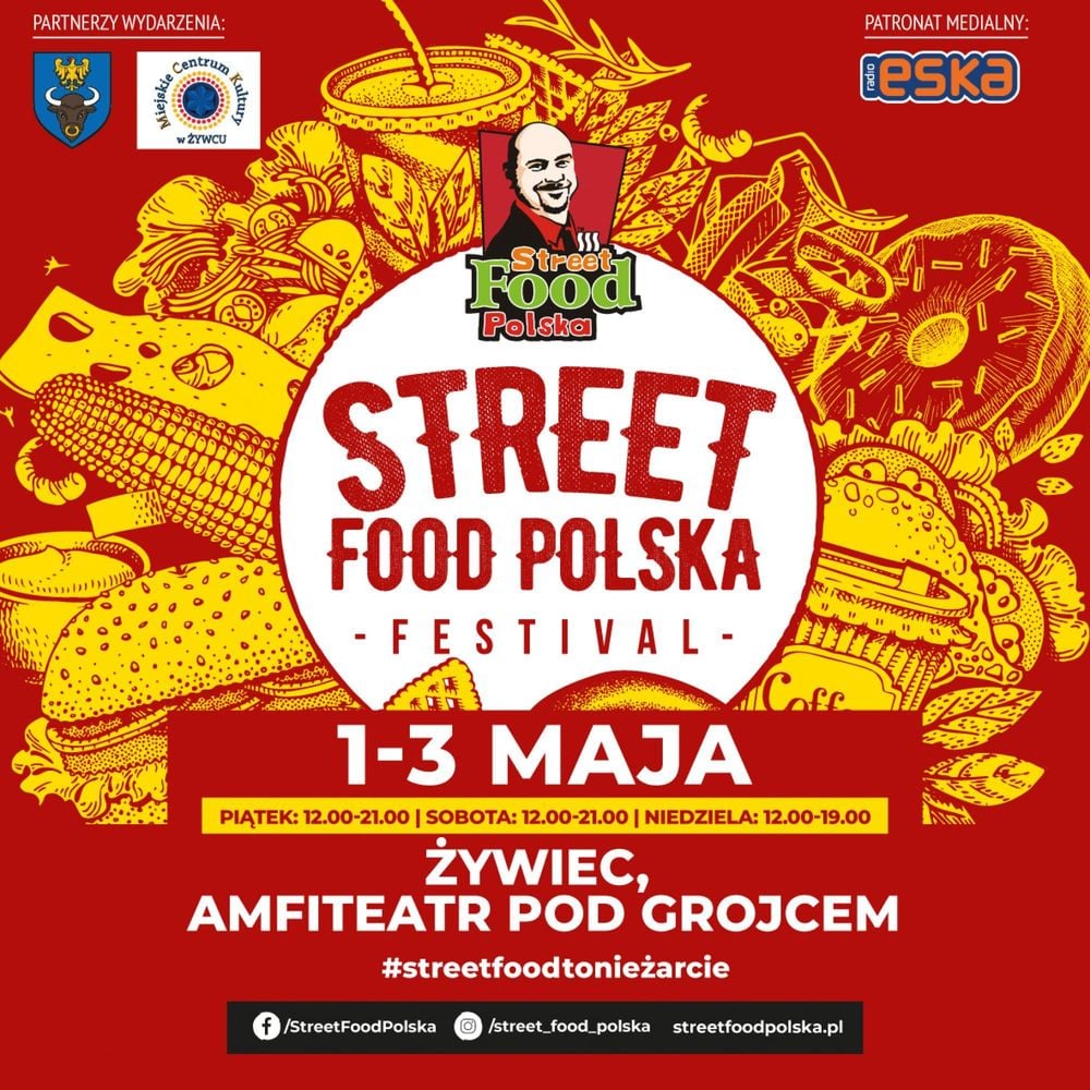 Street Food Polska Festival w Amfiteatrze Pod Grojcem w Żywcu