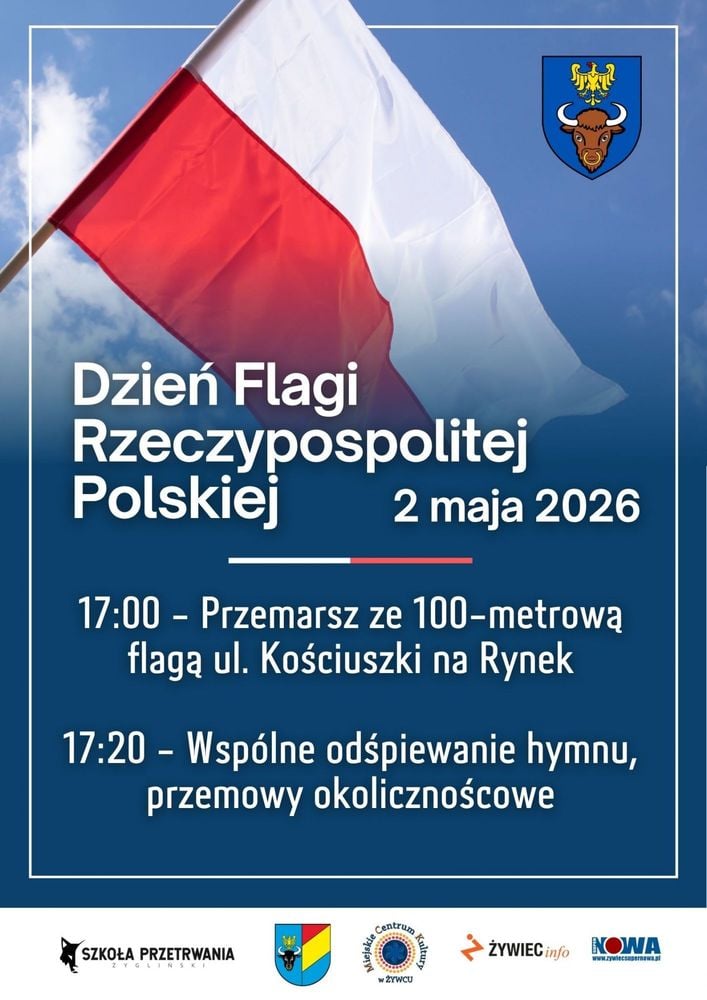 Dzień Flagi Rzeczypospolitej Polskiej 2 maja 2026