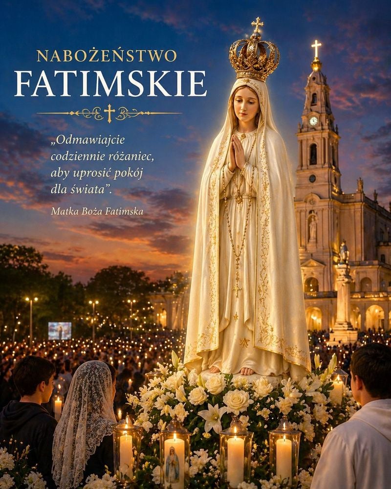 Majowe Nabożeństwo Fatimskie z Mszą w Śleszowicach