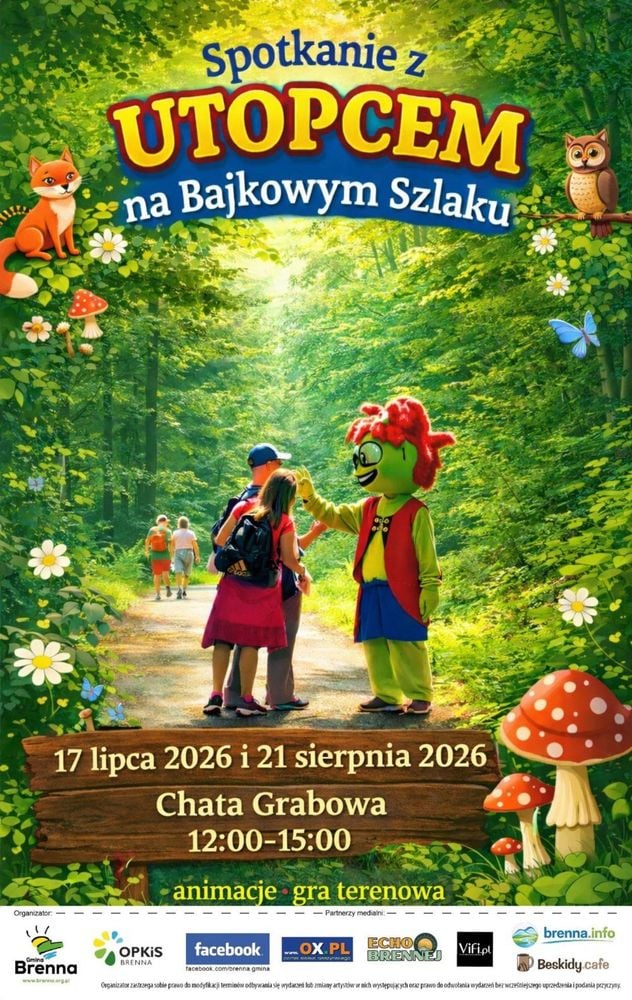 Rodzinna Wyprawa z Utopcem na Bajkowym Szlaku w Brennej