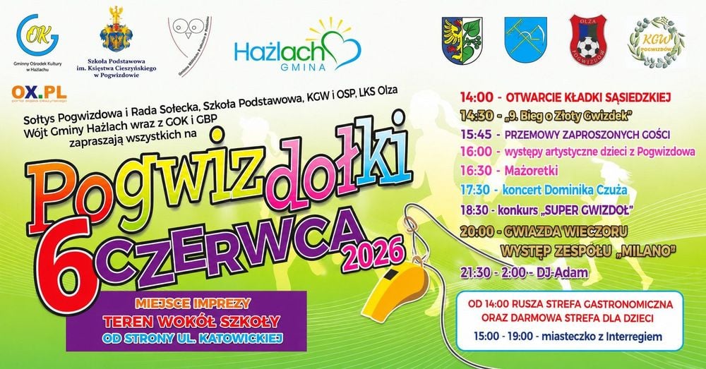 Pogwizdowskie Pogwizdołki 2026 – Rodzinna Zabawa w Pogwizdowie