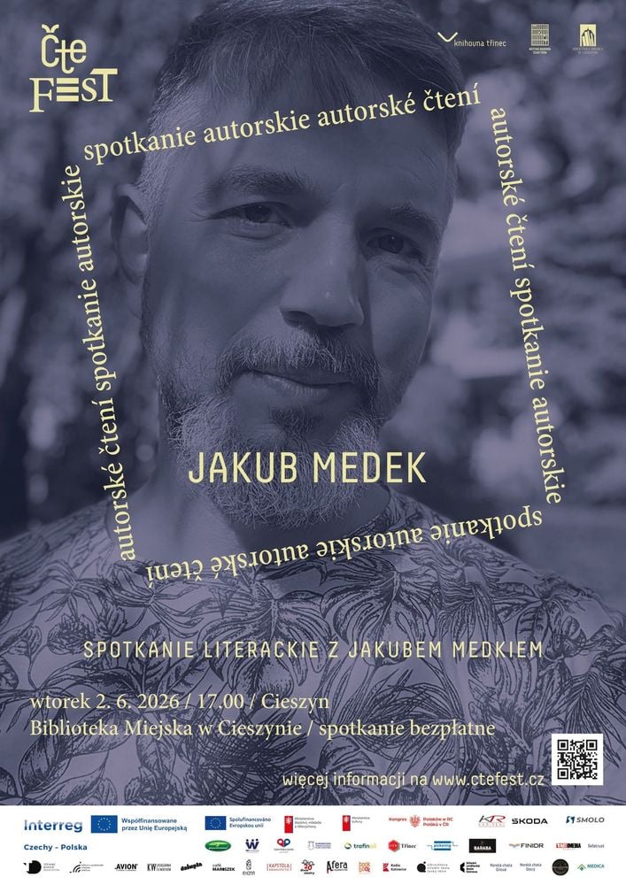 Literackie spotkanie z Jakubem Medkiem w Cieszynie