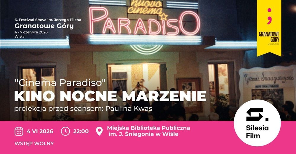 Kinowa Noc Marzeń: "Cinema Paradiso" w Wiśle