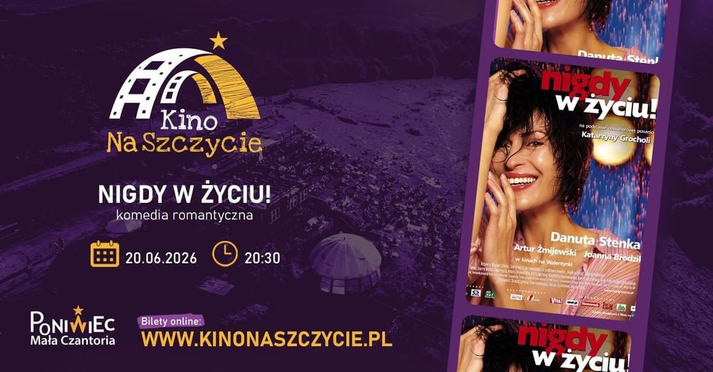 Kino Na Szczycie w Ustroniu: 'Nigdy w Życiu!' na Małej Czantorii