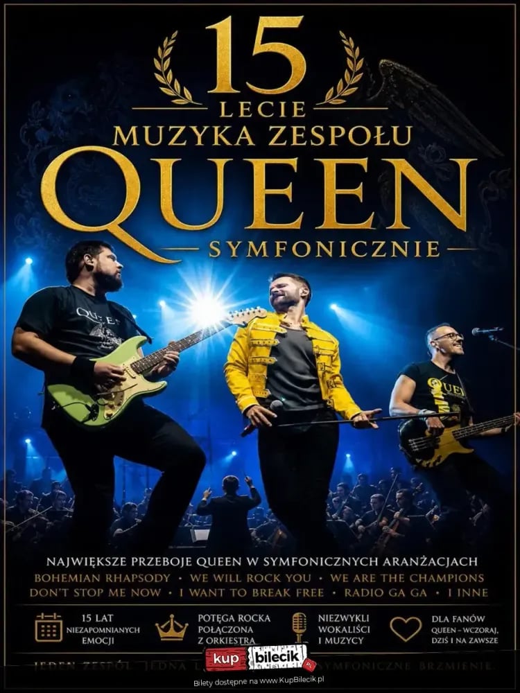 Queen Symfonicznie w Bielsko-Białej – jubileuszowa trasa XV-lecia