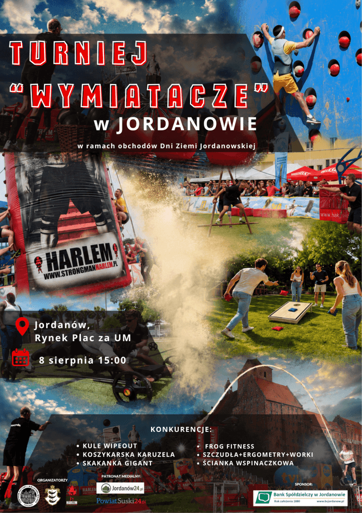 Turniej Wymiatacze z ekstremalnym torem przeszkód w Jordanowie