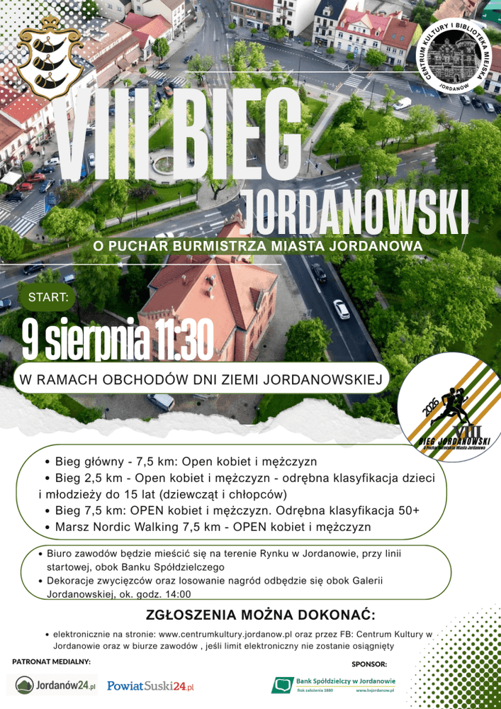 VIII Bieg Jordanowski o Puchar Burmistrza Miasta Jordanowa