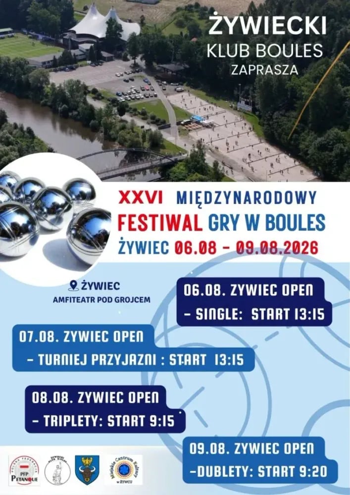 Międzynarodowy Festiwal Gry w Boules w Żywcu