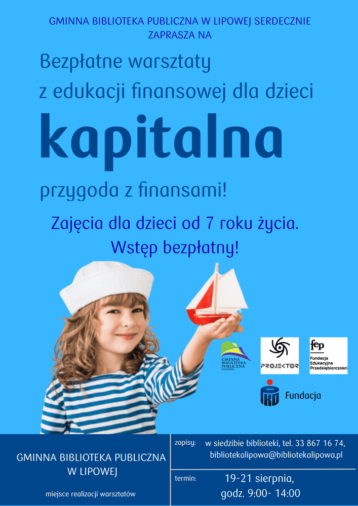 Kapitalna przygoda z finansami w bibliotece w Lipowej