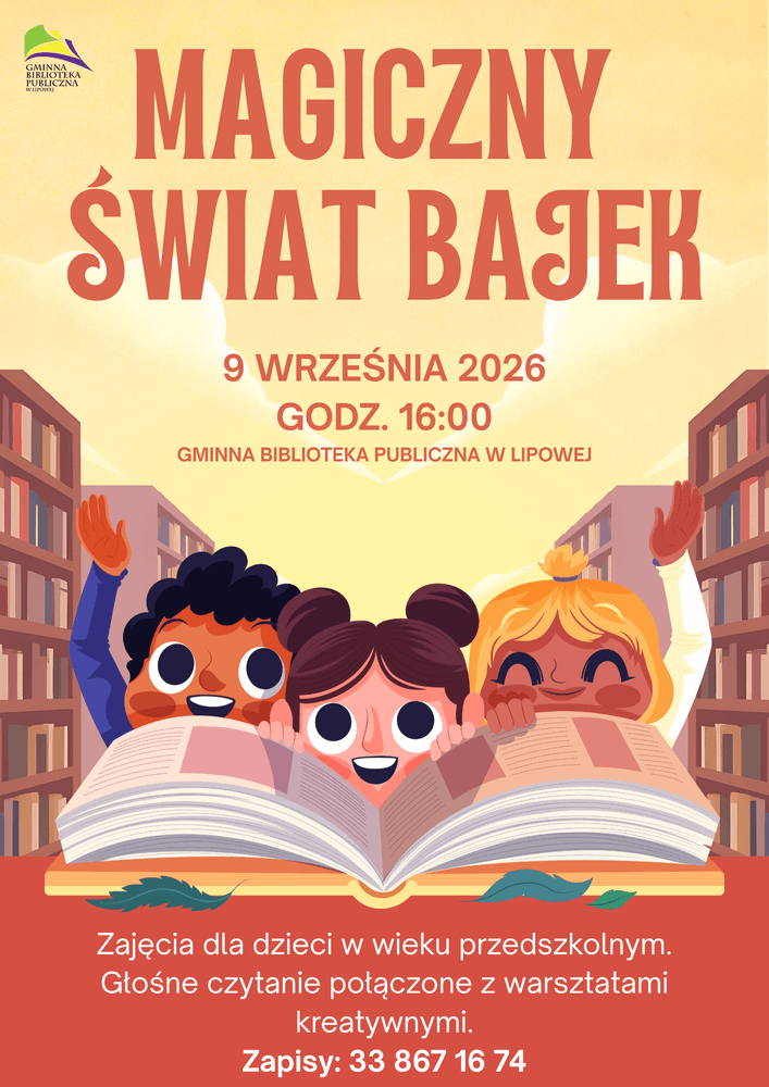Spotkanie z bajkami i warsztaty plastyczne w Lipowej