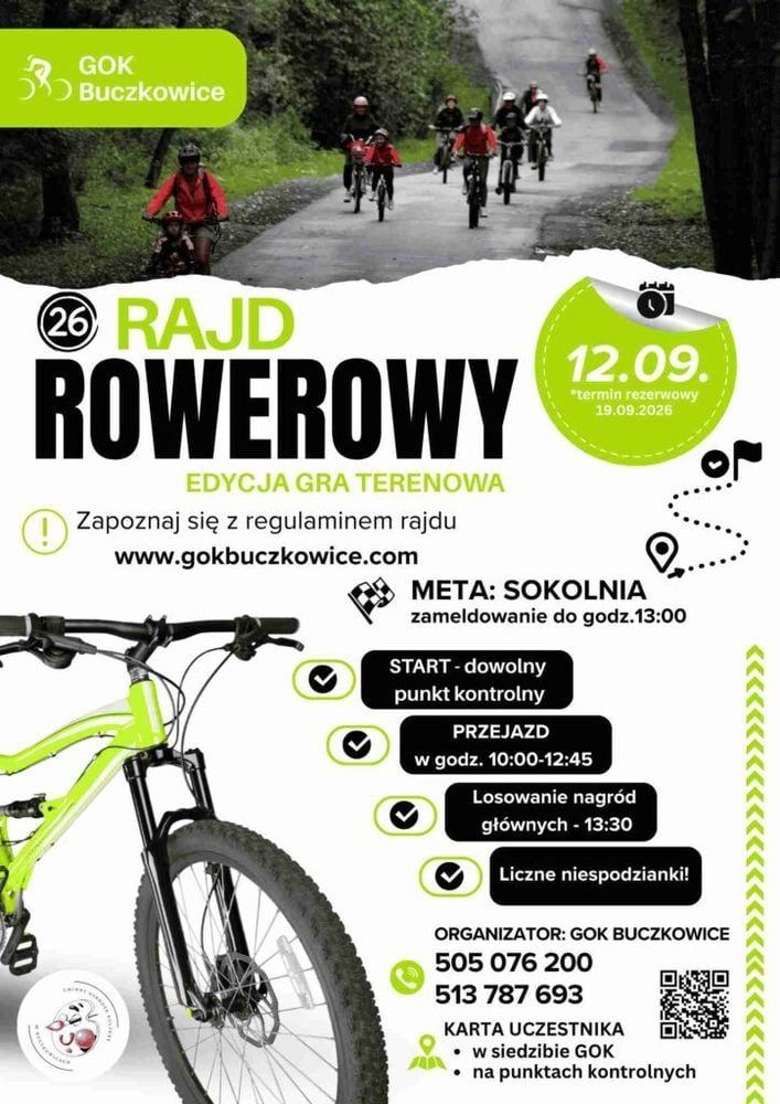 26. Rajd Rowerowy po gminie Buczkowice