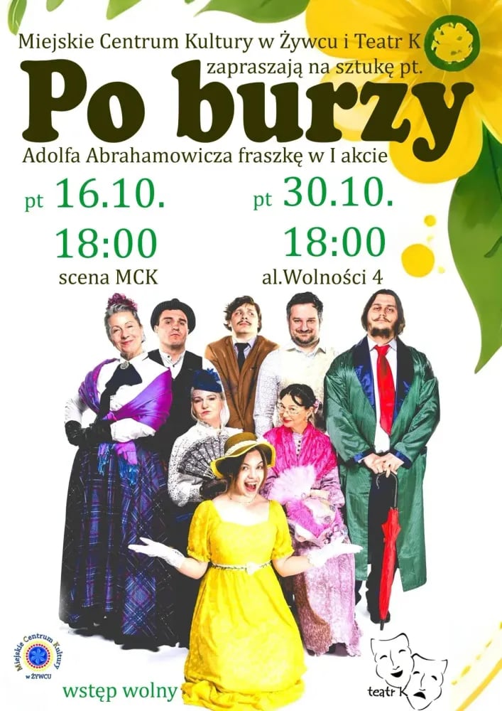 Spektakl „Po burzy” w Teatrze K w Żywcu