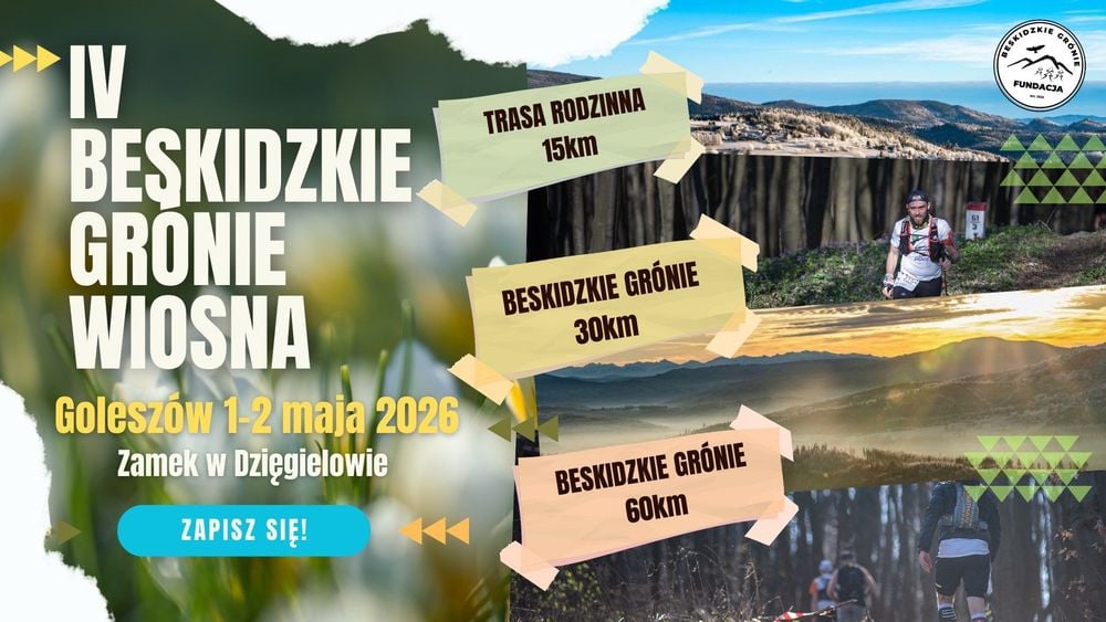 IV Wiosenny Pieszy Rajd Beskidzkie Grónie - Zamek Dzięgielów