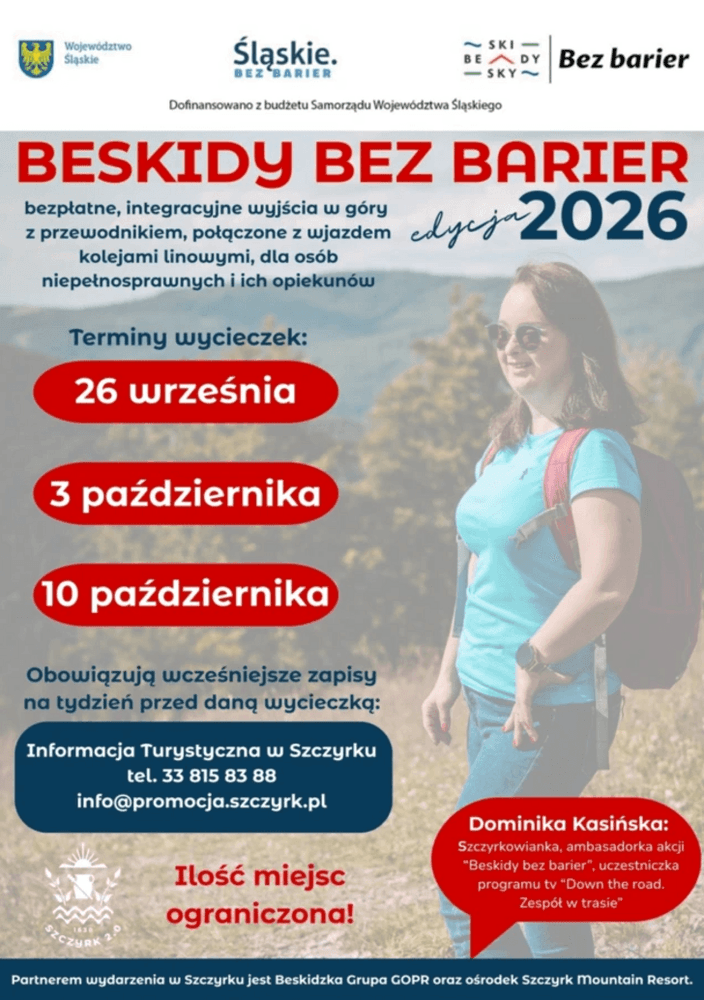 Beskidy bez barier – integracyjne wyjścia w góry w Szczyrku