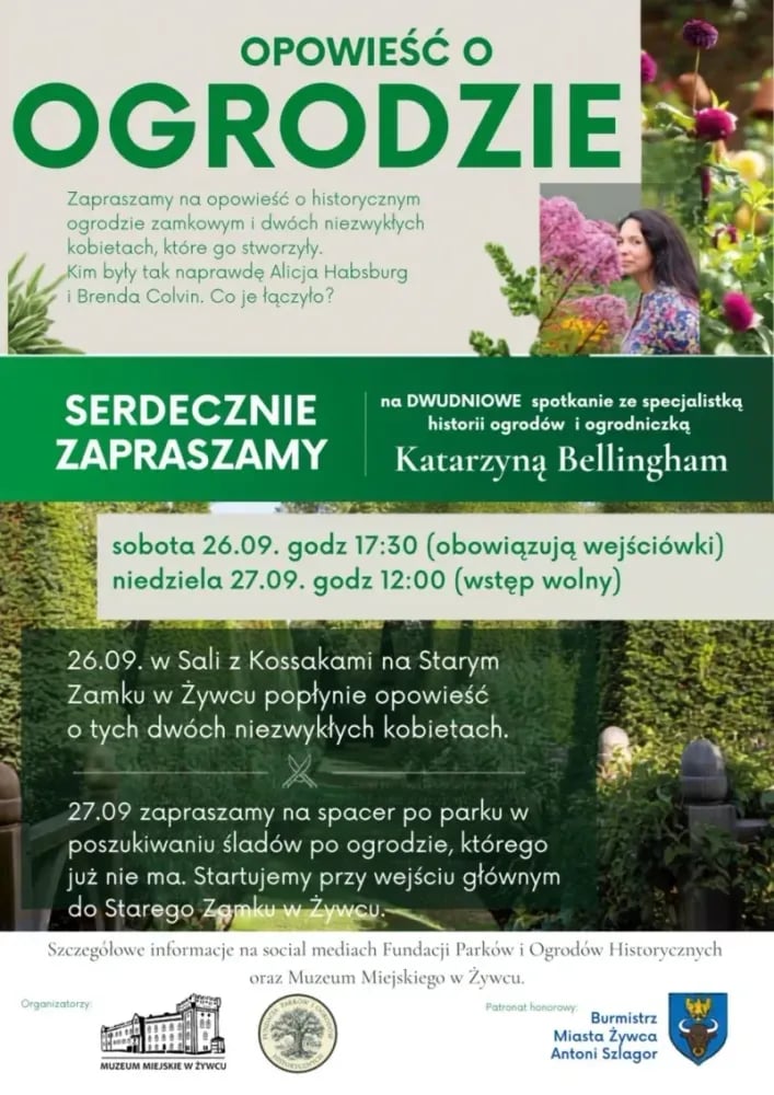 Opowieść o ogrodzie w Muzeum Miejskim w Żywcu