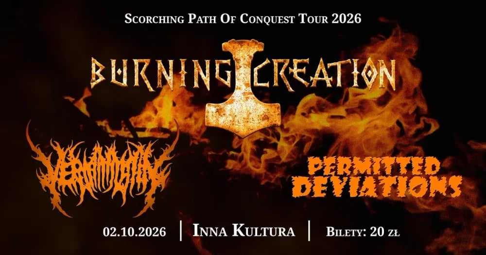 Koncert death metalu w pubie Inna Kultura w Żywcu