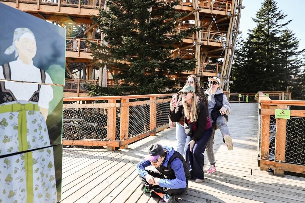 Promocja na bilet studencki na wieżę widokową w Wiśle