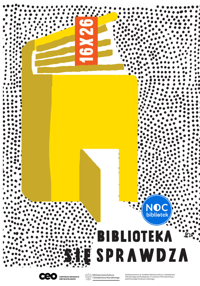 Noc Bibliotek w Lipowej pod hasłem Biblioteka (się) sprawdza