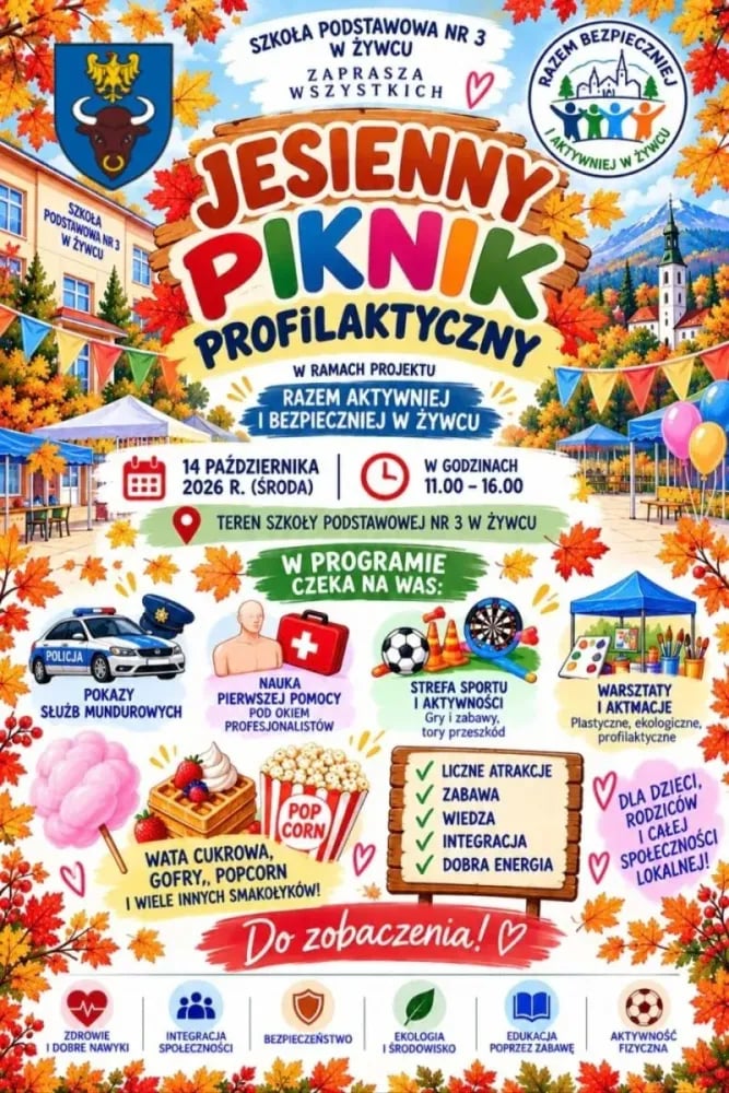 Jesienny Piknik Profilaktyczny w Żywcu