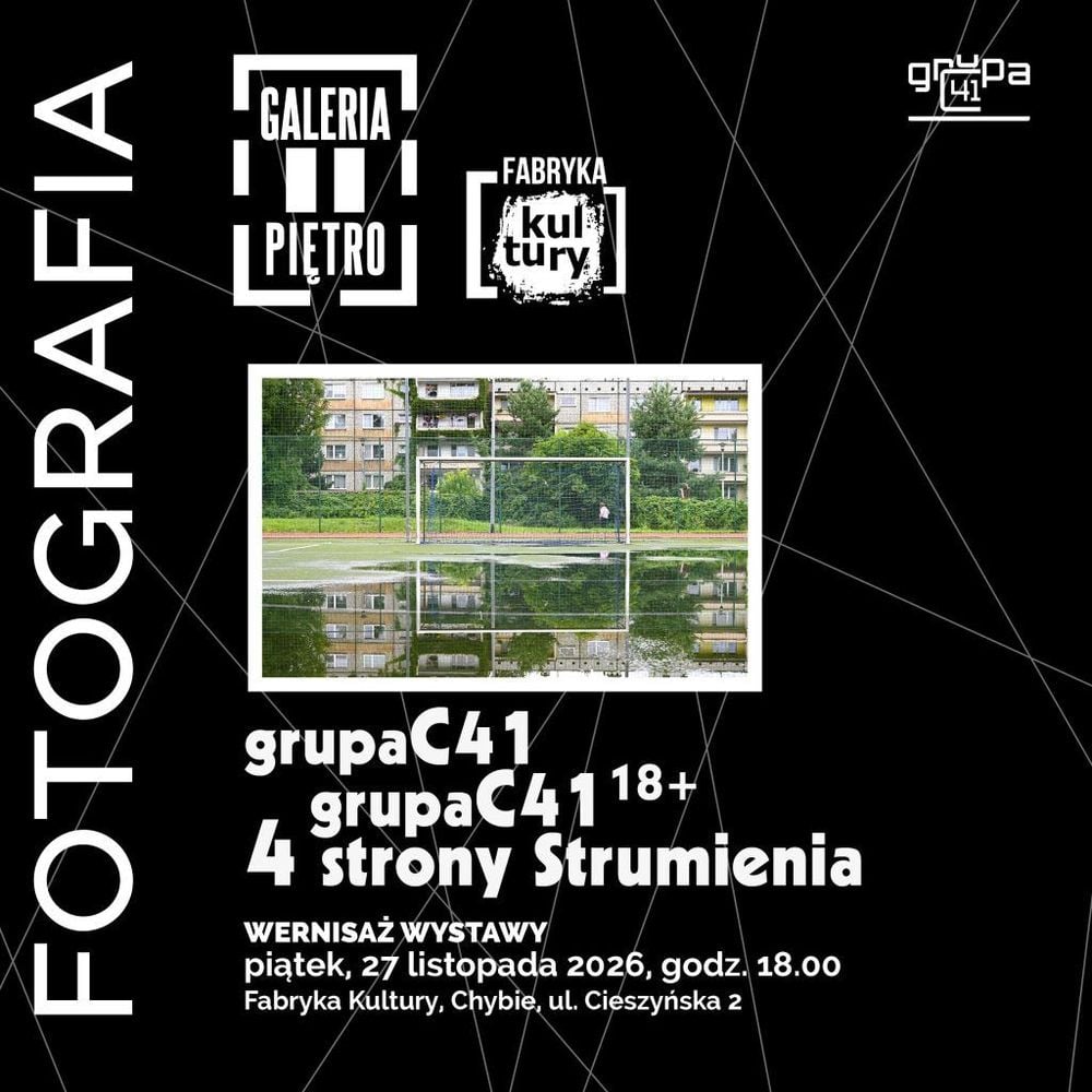 Wernisaż wystawy fotograficznej 4 Strony Strumienia w Chybiu