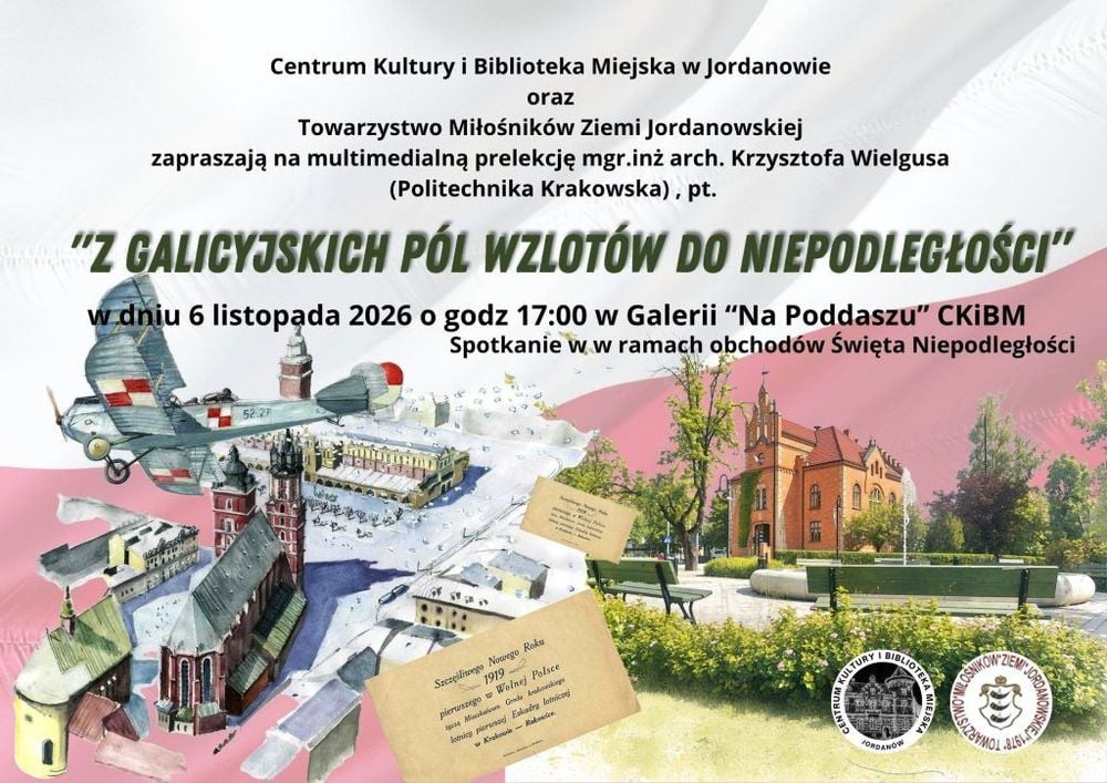 Projekcja multimedialna „Z Galicyjskich pól wzlotów do niepodległości” w Jordanowie