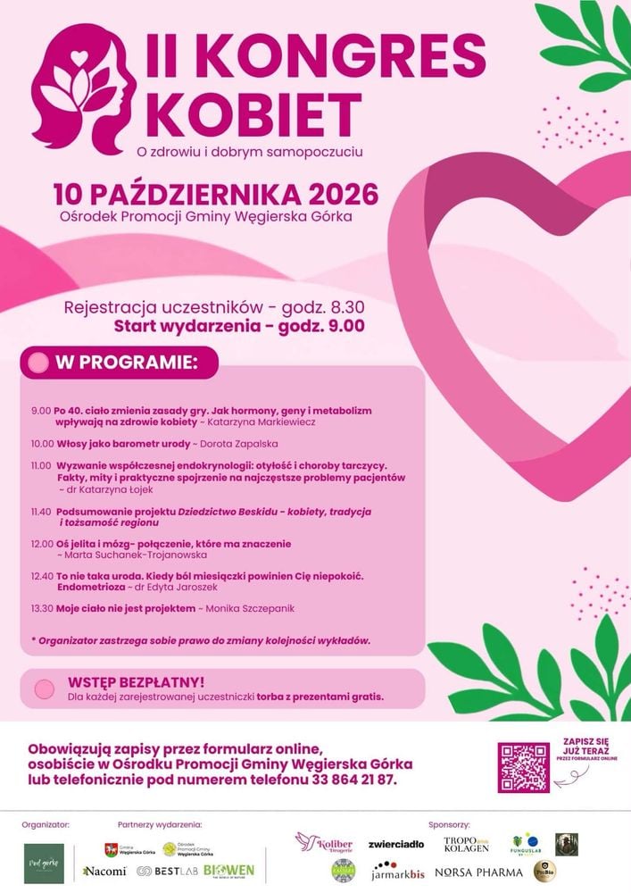 🌸 II Kongres Kobiet o zdrowiu i dobrym samopoczuciu