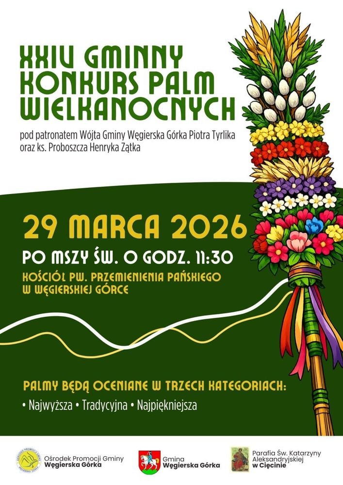 XXIV Gminny Konkurs Palm Wielkanocnych