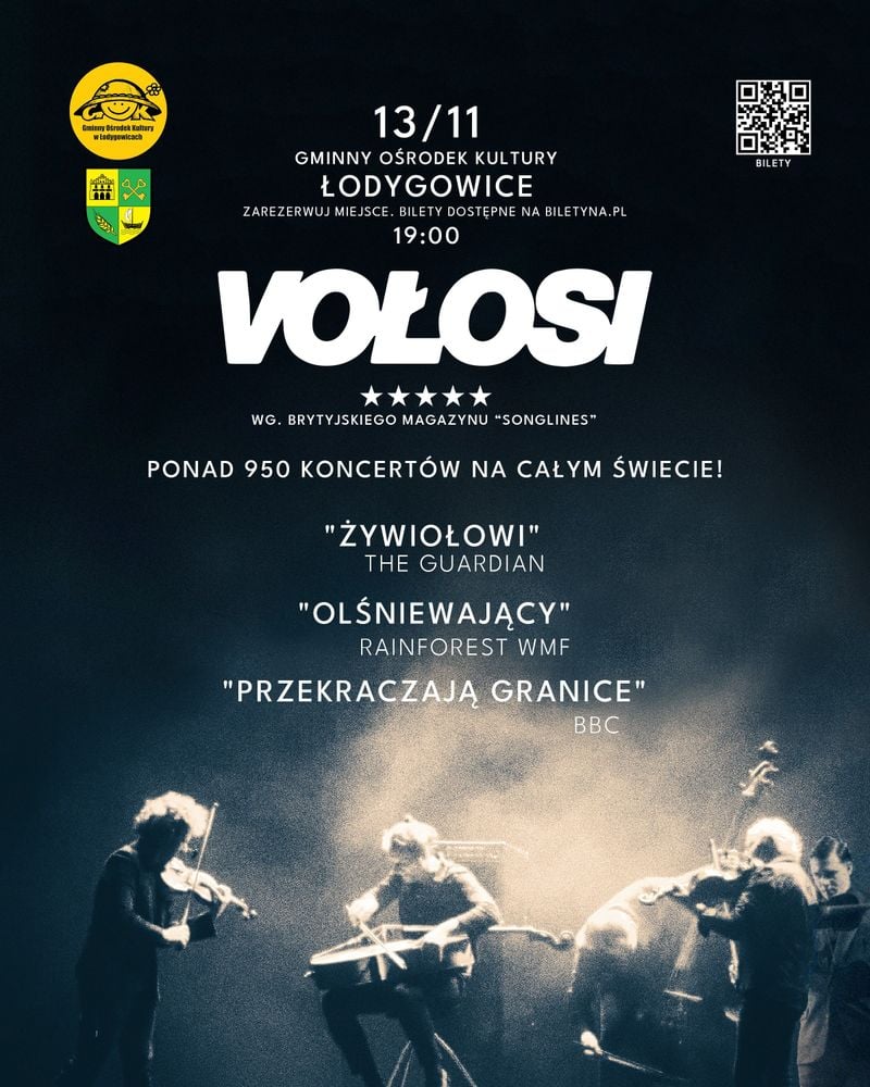 🎻 Koncert zespołu VOŁOSI - muzyczne emocje na żywo