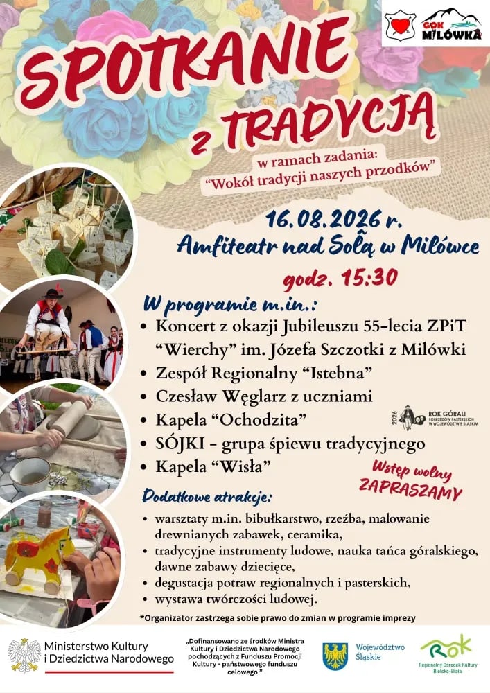 Zapraszamy na "Spotkanie z tradycją" w Milówce