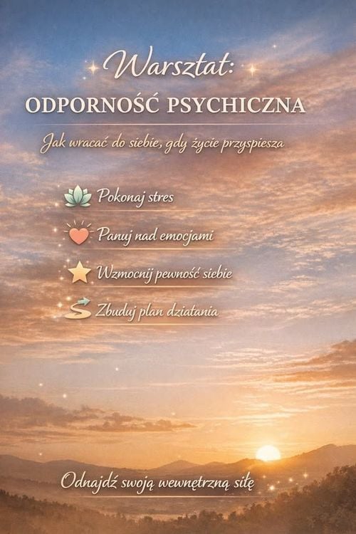 Warsztaty wzmacniające odporność psychiczną w Akademii Zdrowia i Urody