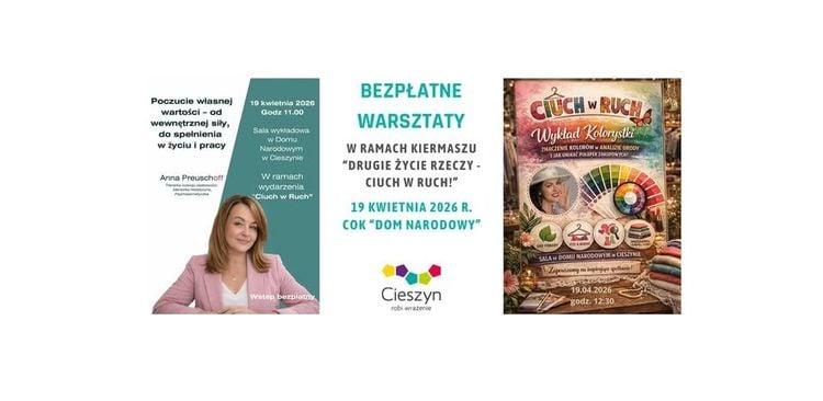 Ekologiczny Kiermasz Odzieży i Bezpłatne Warsztaty w Cieszynie
