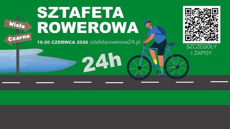 24-godzinna Sztafeta Rowerowa w Wiśle Czarne 2026