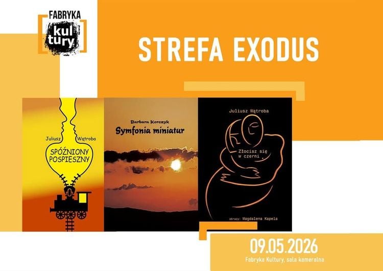 Spotkanie literackie Strefa Exodus w Chybiu – maj 2026
