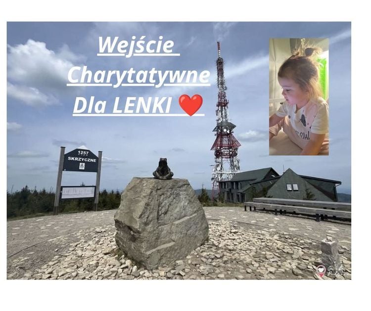 Charytatywna Wyprawa na Skrzyczne dla Lenki w Szczyrku
