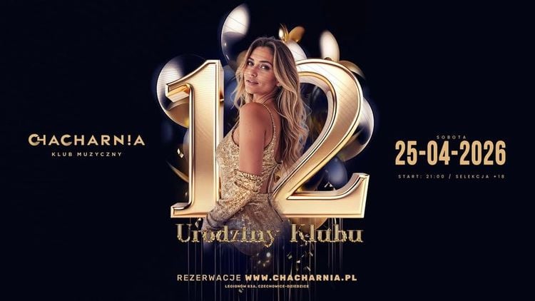 12. Urodziny Klubu CHACHArnia w sobotę 25.04