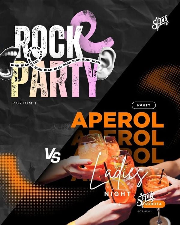 Rockowa Noc i Aperol Ladies Night w Sepii, Żywiec