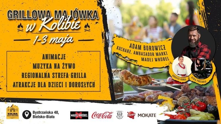 Majówka przy grillu w Kolibie Góralskiej w Bielsku-Białej (1-3 maja)