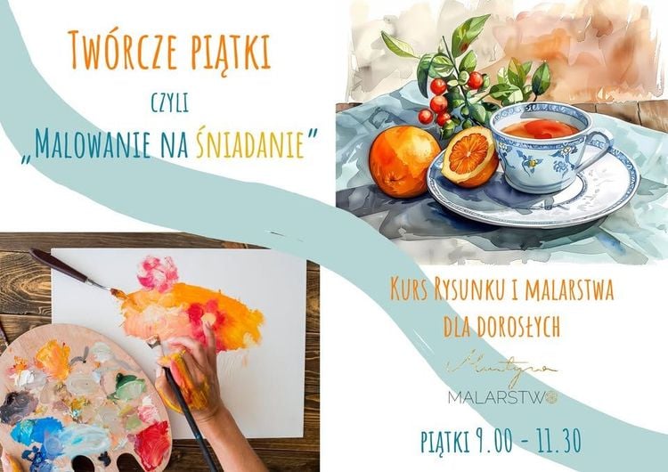 Kurs rysunku i malarstwa dla dorosłych w Bielsku-Białej – Twórcze Piątki