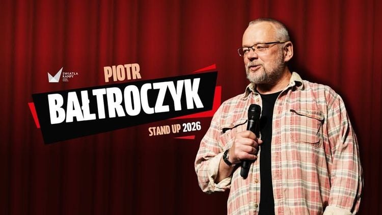 Piotr Bałtroczyk w Makowie Podhalańskim – wieczór stand-up comedy 2026